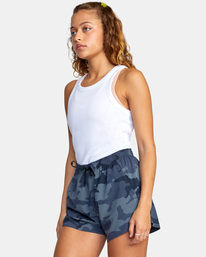 3 VA Essential Yogger Workout Shorts 3" Brown AVJNS00118 RVCA