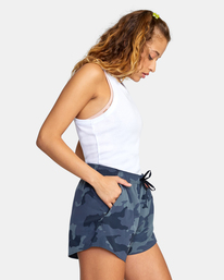 4 VA Essential Yogger Workout Shorts 3" Brown AVJNS00118 RVCA