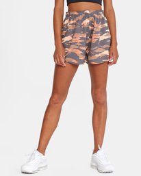 rvca, VA Essential Yogger Workout Shorts 3", TIGER (csr6) VA ESSENTIAL YOGGER AVJNS00118