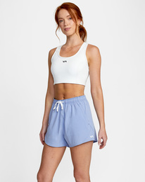 3 VA Essential Yogger Workout Shorts 3" Grey AVJNS00118 RVCA