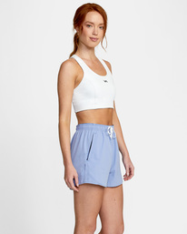 5 VA Essential Yogger Workout Shorts 3" Grey AVJNS00118 RVCA