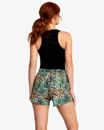 1 VA Essential Yogger Workout Shorts 3" White AVJNS00118 RVCA