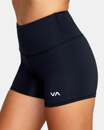 12 VA Essential Booty Shorts 3" Black AVJNS00121 RVCA