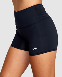 8 VA Essential Booty Shorts 3" Black AVJNS00121 RVCA