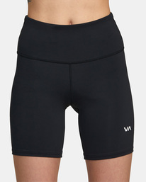 12 VA Essential Bike Shorts 7" Black AVJNS00122 RVCA