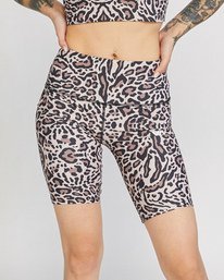 6 VA Essential Bike Shorts 7" Beige AVJNS00122 RVCA