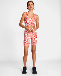 1 VA Essential Bike Shorts 7" White AVJNS00122 RVCA
