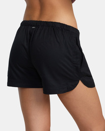7 Grounded Elastic Waist Shorts Orange AVJNS00130 RVCA
