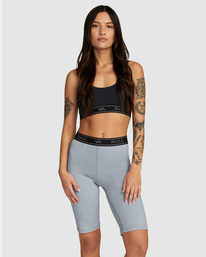 0 Base Biker Shorts 10.5" Grey AVJNS00134 RVCA