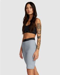1 Base Biker Shorts 10.5" Grey AVJNS00134 RVCA