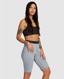 4 Base Biker Shorts 10.5" Grey AVJNS00134 RVCA