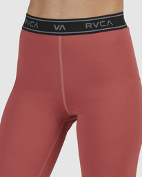 5 Base Biker Shorts 10.5" Orange AVJNS00134 RVCA