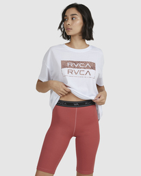 rvca, Base Biker Shorts 10.5", GINGER (gnr) BASE BIKER SHORT 19 AVJNS00134