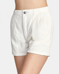 7 Daylight Corduroy Shorts White AVJNS00138 RVCA