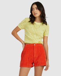 2 Daylight Corduroy Shorts Blue AVJNS00138 RVCA