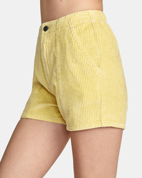 6 Daylight Corduroy Shorts Yellow AVJNS00138 RVCA