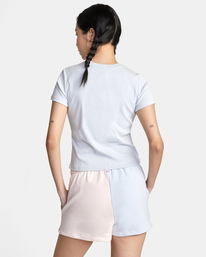 rvca, Color Block Sweatshorts, MULTI (mul) COLOR BLOCK SHORT AVJNS00164