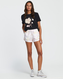 1 Linen New Yume Drawcord Shorts Brown AVJNS00166 RVCA