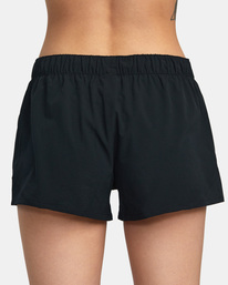 7 VA Essential Low-Rise Yogger Sport Shorts Black AVJNS00179 RVCA
