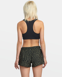 2 VA Essential Low-Rise Yogger Sport Shorts Brown AVJNS00179 RVCA