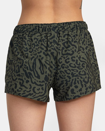 8 VA Essential Low-Rise Yogger Sport Shorts Brown AVJNS00179 RVCA