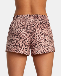8 VA Essential Low-Rise Yogger Sport Shorts Pink AVJNS00179 RVCA