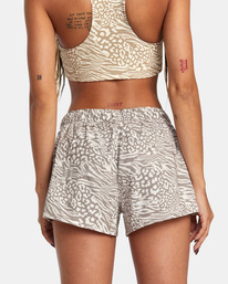 7 VA Essential Low-Rise Yogger Sport Shorts White AVJNS00179 RVCA