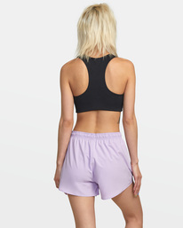 2 VA Essential Yogger Sport Shorts 12" Purple AVJNS00180 RVCA