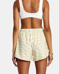 8 VA Essential Yogger Sport Shorts 12" White AVJNS00180 RVCA