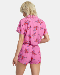 rvca, New Yume Eco Viscose Shorts, CYCLAMEN (mgj0) NEW YUME AVJNS00185