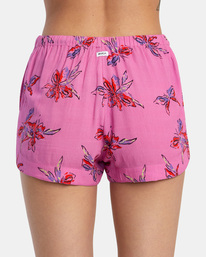 7 New Yume Eco Viscose Shorts Pink AVJNS00185 RVCA