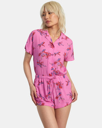 rvca, New Yume Eco Viscose Shorts, CYCLAMEN (mgj0) NEW YUME AVJNS00185
