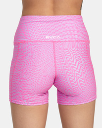 8 VA Essential Pocket Technical Bike Shorts Pink AVJNS00189 RVCA