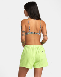 1 Daylight - Short en velours pour Femme Vert AVJNS00190 RVCA