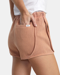 2 Roller - Short Elástico para Mujer Marron AVJNS00191 RVCA