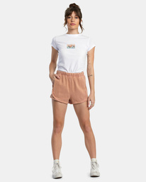 3 Roller - Short Elástico para Mujer Marron AVJNS00191 RVCA