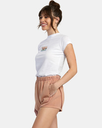 4 Roller - Short Elástico para Mujer Marron AVJNS00191 RVCA