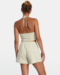 1 Marina - Elasticated Shorts for Women White AVJNS00195 RVCA
