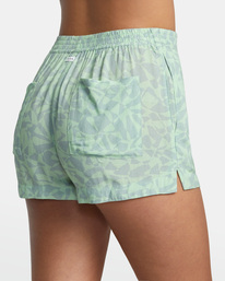 8 Sawyer - Viscose Shorts for Women Blue AVJNS00198 RVCA