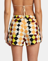 7 Greenpacha Cusco Elastic Shorts Grey AVJNS00200 RVCA