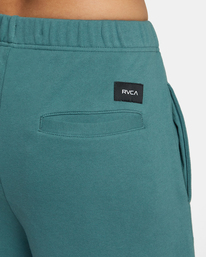 9 Rose Machado Baggy - Oversized Sweat Shorts for Women Green AVJNS00203 RVCA