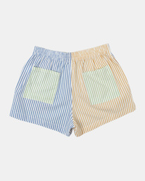 Sawyer Stripe - Elasticated Shorts for Women  AVJNS00209