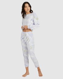 6 No Doubt Tie-Dye Cropped Pants  AVJPT00112 RVCA
