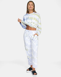 1 No Doubt Tie-Dye Cropped Pants  AVJPT00112 RVCA