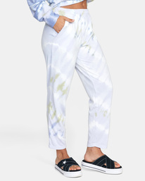 3 No Doubt Tie-Dye Cropped Pants  AVJPT00112 RVCA