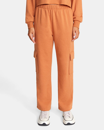 2 Test Drive Cargo Sweatpants Yellow AVJPT00114 RVCA