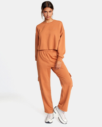 3 Test Drive Cargo Sweatpants Yellow AVJPT00114 RVCA