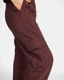 6 Test Drive Cargo Sweatpants Brown AVJPT00114 RVCA