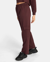 2 Test Drive Cargo Sweatpants Brown AVJPT00114 RVCA