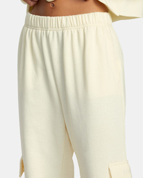 6 Test Drive Cargo Sweatpants Yellow AVJPT00114 RVCA
